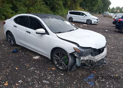 2019 Acura Tlx Technology/A-Spec z USA, uszkodzony, nr VIN 19UUB1F69KA006715